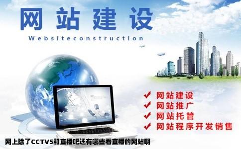网上除了CCTV5和直播吧还有哪些看直播的网站啊