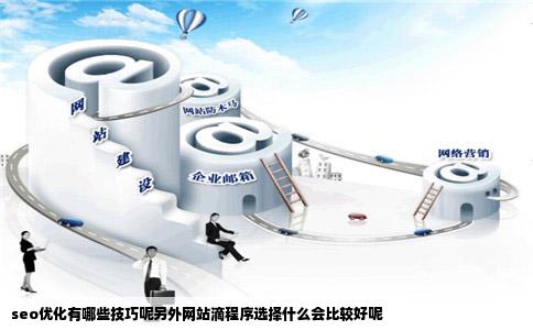 seo优化有哪些技巧呢另外网站滴程序选择什么会比较好呢