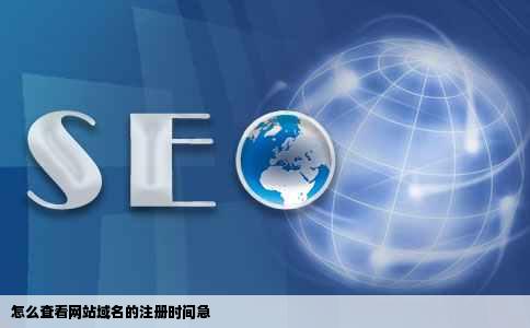 怎么查看网站域名的注册时间急