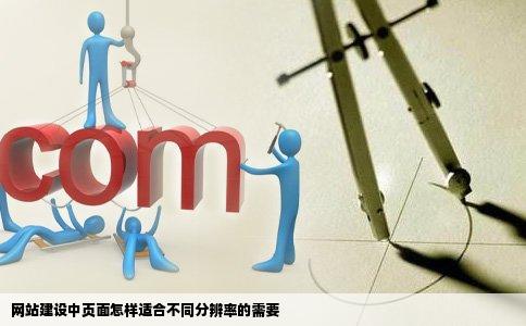 网站建设中页面怎样适合不同分辨率的需要