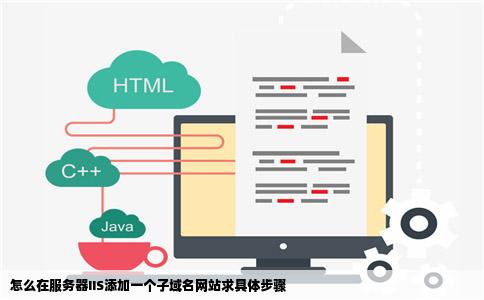 怎么在服务器IIS添加一个子域名网站求具体步骤