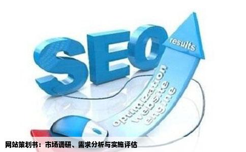 网站策划书：市场调研、需求分析与实施评估