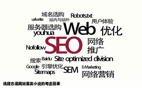 选择合适网站重发小说的考虑因素