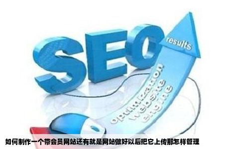 如何制作一个带会员网站还有就是网站做好以后把它上传那怎样管理