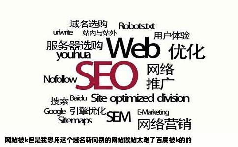 网站被k但是我想用这个域名转向别的网站做站太难了百度被k的的