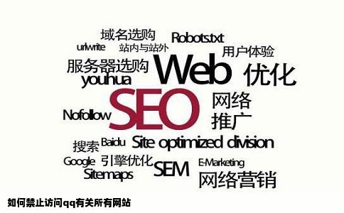 如何禁止访问qq有关所有网站
