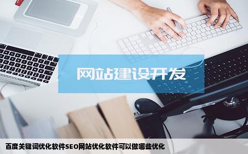 百度关键词优化软件SEO网站优化软件可以做哪些优化