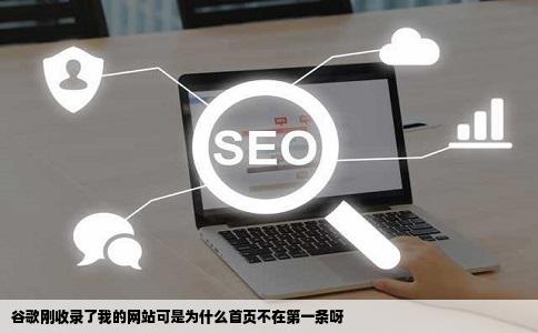 谷歌刚收录了我的网站可是为什么首页不在第一条呀