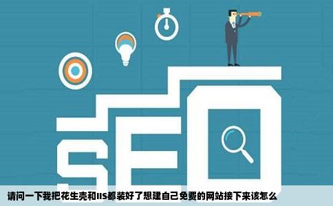 请问一下我把花生壳和IIS都装好了想建自己免费的网站接下来该怎么
