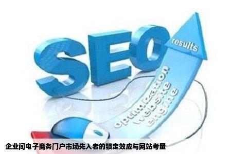 企业间电子商务门户市场先入者的锁定效应与网站考量