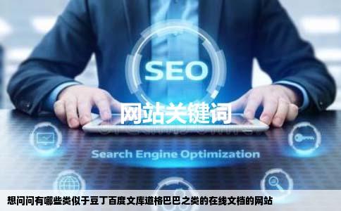 想问问有哪些类似于豆丁百度文库道格巴巴之类的在线文档的网站