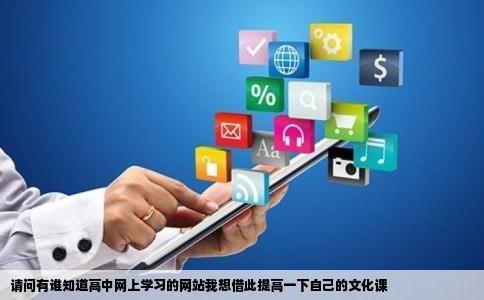 请问有谁知道高中网上学习的网站我想借此提高一下自己的文化课
