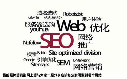 品的照片想发到网上想与大家一起分享应该怎么发呢发到哪个网站