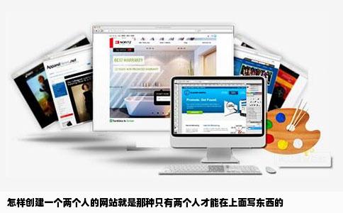 怎样创建一个两个人的网站就是那种只有两个人才能在上面写东西的