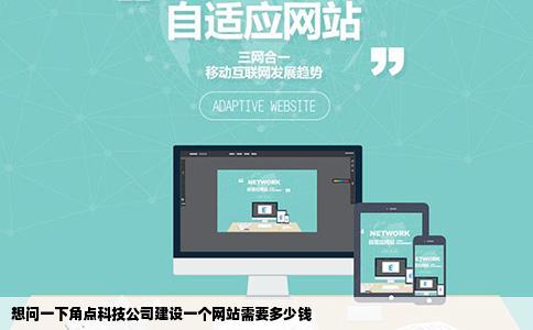 想问一下角点科技公司建设一个网站需要多少钱