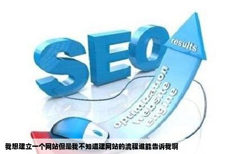 我想建立一个网站但是我不知道建网站的流程谁能告诉我啊