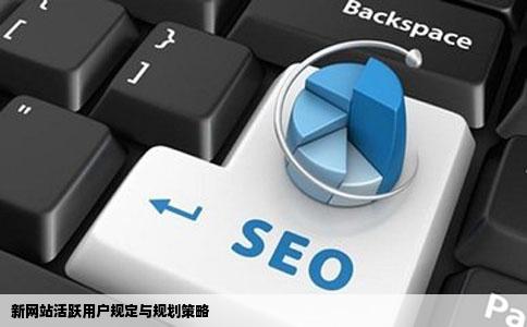 新网站活跃用户规定与规划策略