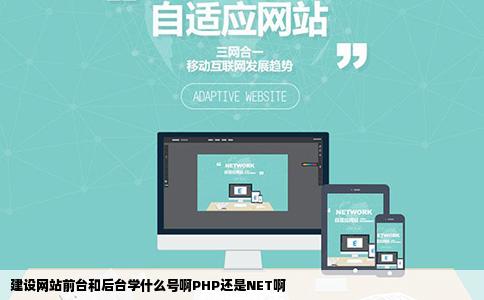 建设网站前台和后台学什么号啊PHP还是NET啊