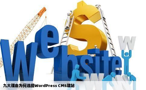 九大理由为何选择WordPress CMS建站
