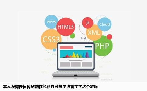 本人没有任何网站制作经验自己想学也肯学学这个难吗