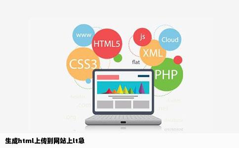 生成html上传到网站上lt急