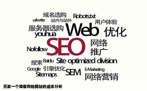 开发一个淘客购物网站的成本分析
