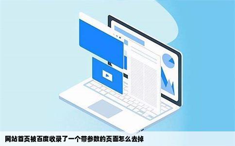 网站首页被百度收录了一个带参数的页面怎么去掉