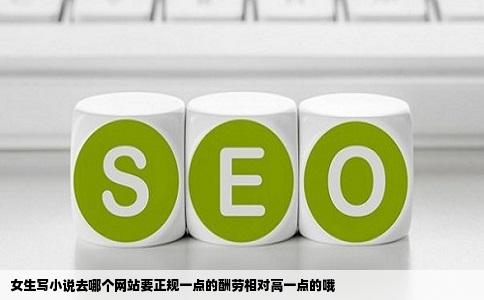 女生写小说去哪个网站要正规一点的酬劳相对高一点的哦
