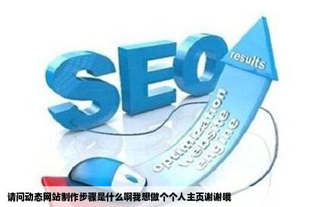 请问动态网站制作步骤是什么啊我想做个个人主页谢谢哦