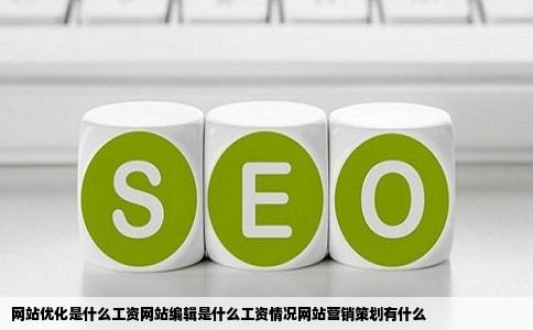 网站优化是什么工资网站编辑是什么工资情况网站营销策划有什么